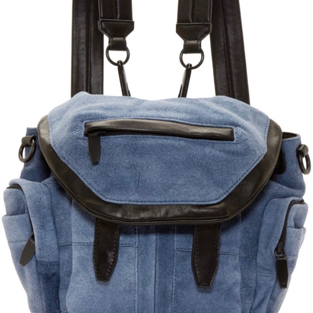 ISO Alexander wang denim suede marti